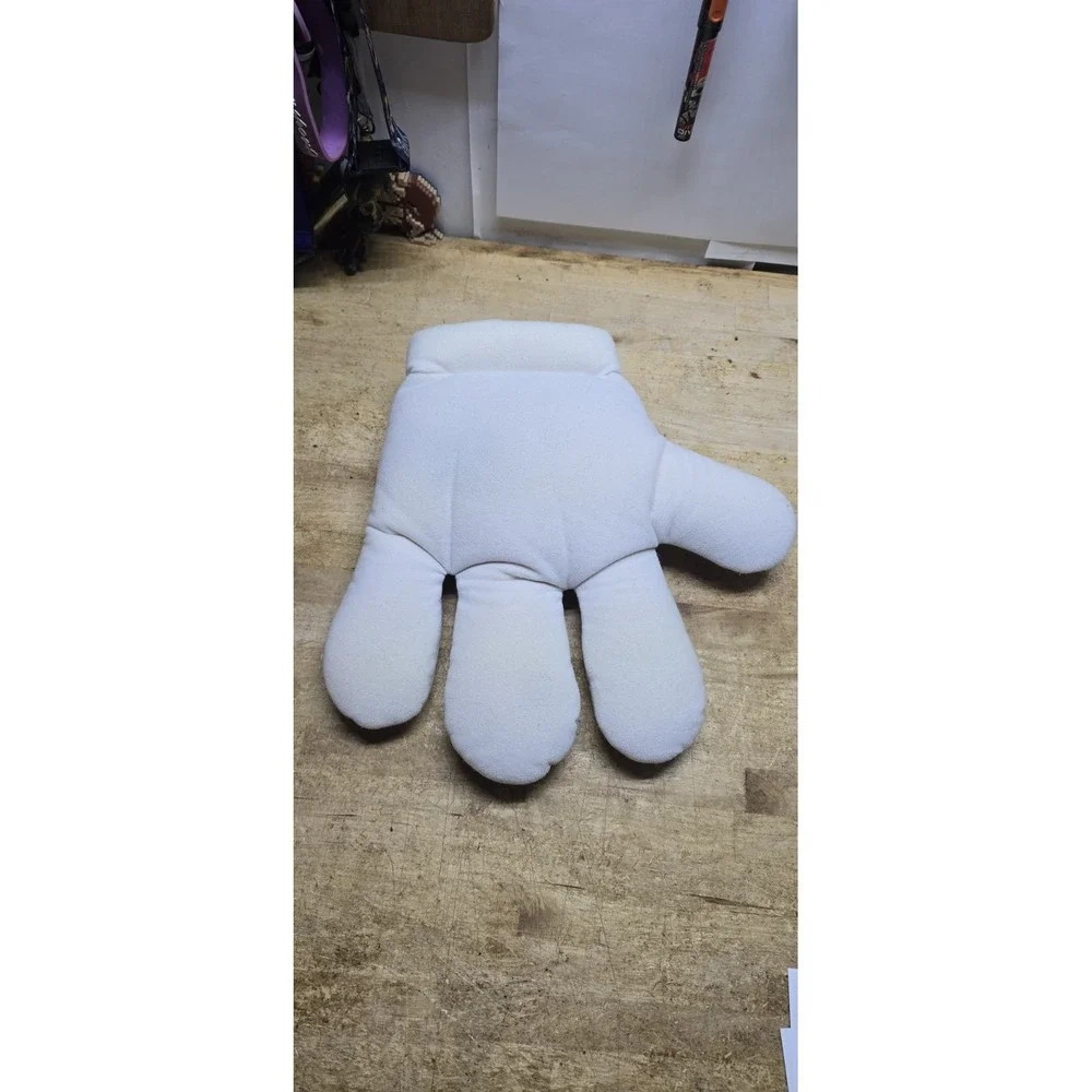 Disney World Mickey Mouse White Plush Glove Hand